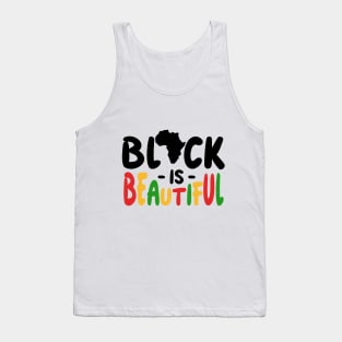 black is beautiful Tank Top